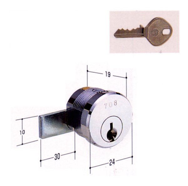 カワカミスイッチボックス用の鍵交換 KR-57