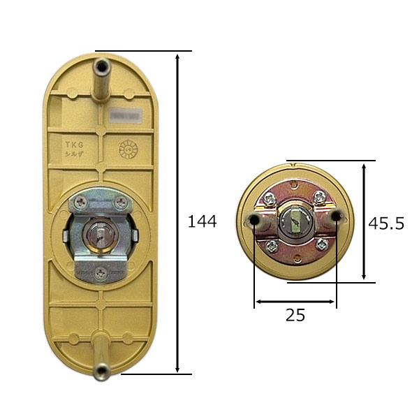 GOAL,ゴール GOAL TKG,TKD 三協立山アルミ向けOEM D9シリンダー