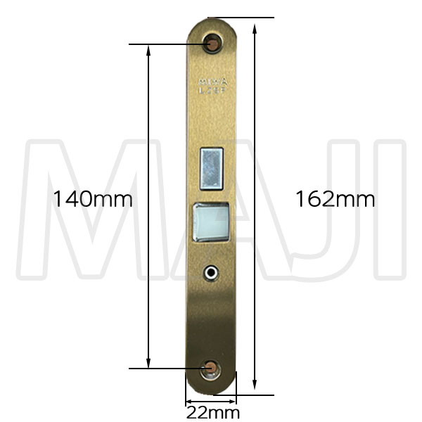 MIWA LZSP YKK向け 主錠ケース HH-4K-14869