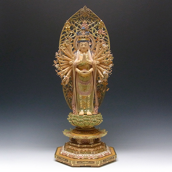 商 品 コレクター収集品 古九谷 色絵 観世音菩薩像 商 品 コレクター