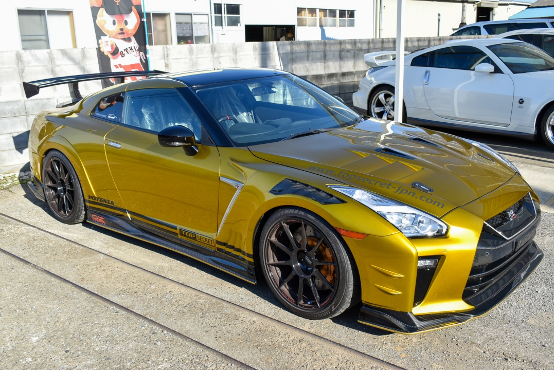 TOPSECRET R35 GOLD - GT-RYUKI SPORTS野田本店