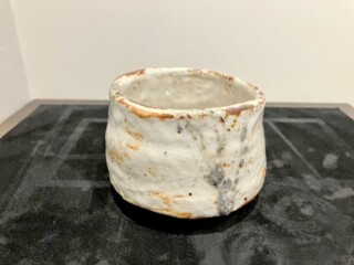 坪島土平 作 『志野茶碗』 ｜骨董品買取 緑和堂