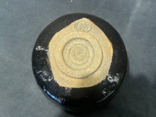 楽吉左衛門作（覚入）『黒茶碗 鵬雲斎 書付』 ｜骨董品買取 緑和堂