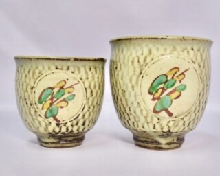 人間国宝 島岡 達三 作 『地釉象嵌 縄文壺』 ｜骨董品買取 緑和堂