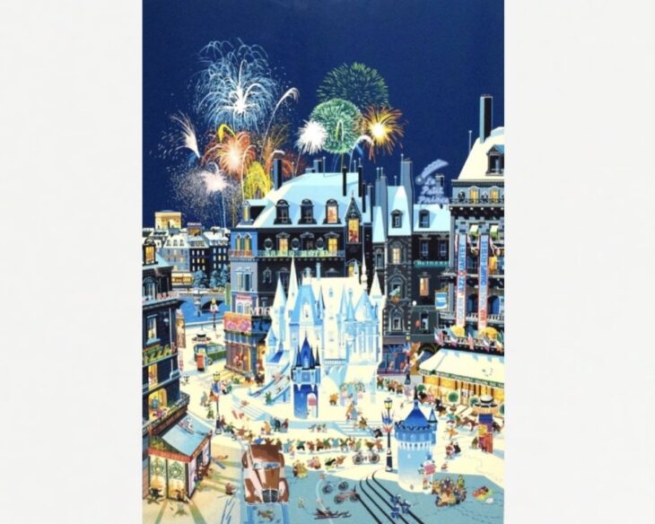 ヒロ・ヤマガタ『雪の城 スノーキャッスル』 ｜骨董品買取 緑和堂