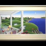 トーマス・マックナイト 『シーサイドゴルフ』 ｜骨董品買取 緑和堂