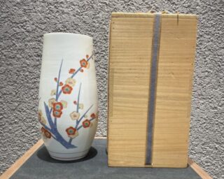 李朝『染付 丸壺(丸壷)』 ｜骨董品買取 緑和堂