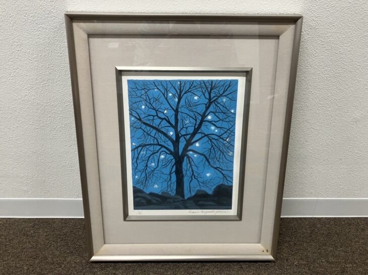 東山魁夷 『星の夜』 ｜骨董品買取 緑和堂