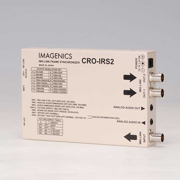 CRO-IRS2 イメージニクス IMAGENICS IMG.Linkフレームシンクロナイザー