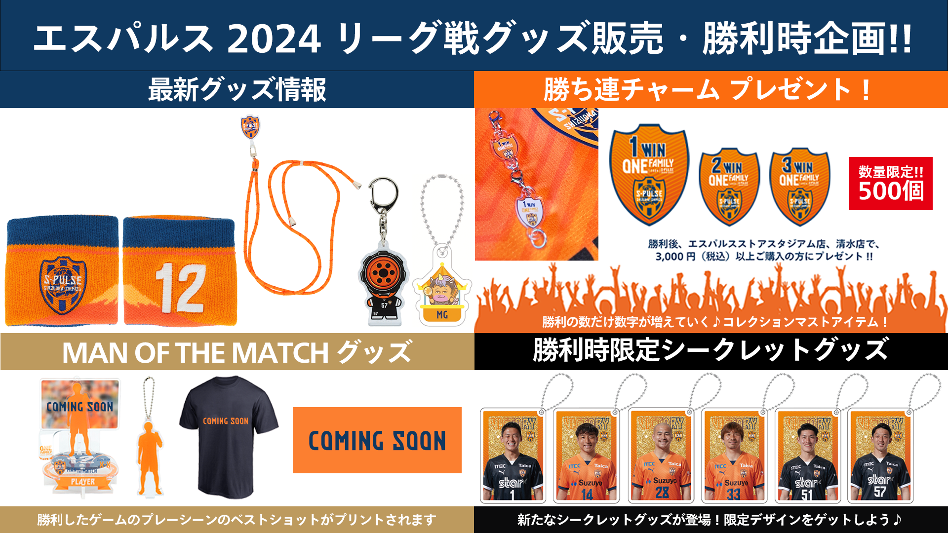 9/28(土)横浜FC戦 OLE FES2024 ～ようこそ、国立（ここ）は静岡