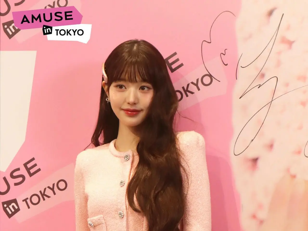 チャン・ウォニョン（IVE）、東京・渋谷のHz Shibuyaで行われたAMUSE