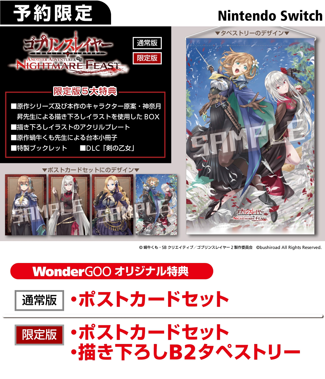 Nintendo Switch ゴブリンスレイヤー -ANOTHER ADVENTURER- NIGHTMARE