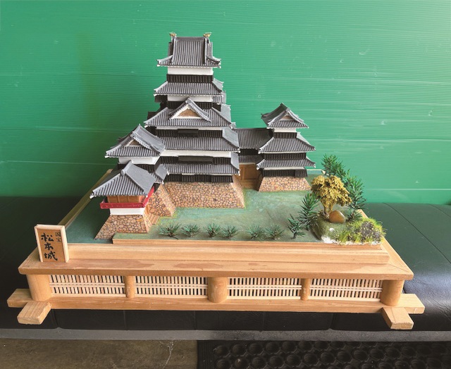 1/75薬師寺 西塔 1/150松本城 – ウッディジョー