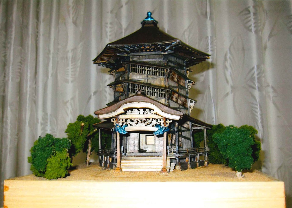 1/75会津さざえ堂 1/24屋形船 – ウッディジョー