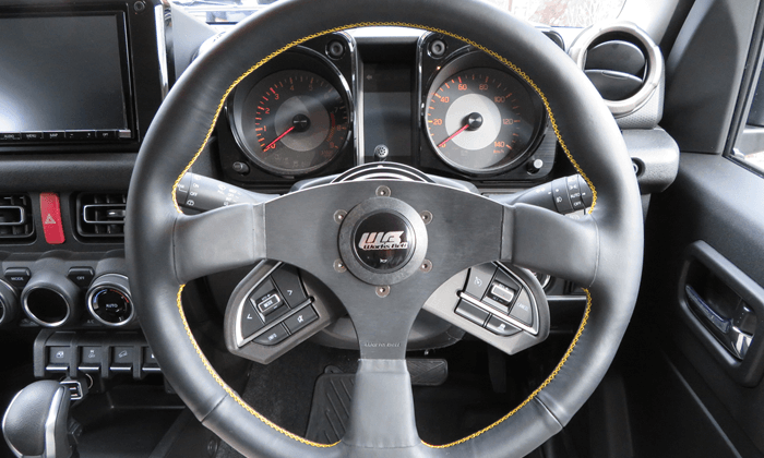 SRD（SUZUKI）純正ステアリングスイッチ移設キット | worksbell