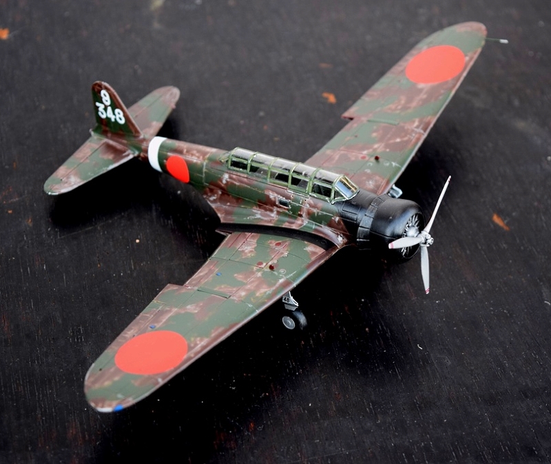 97式1号艦上攻撃機 (エアフィックス 1/72)＞ 飛行機プラモデル製作