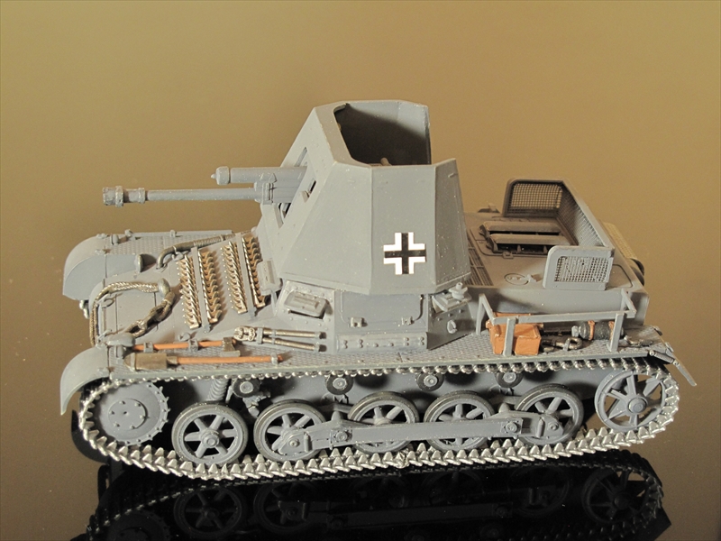 1号対戦車自走砲 (イタレリ 1/35)＞ AFVプラモデルの製作＞2023年7月号