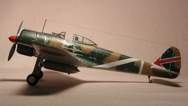 陸軍一式戦闘機 キ43 「隼」(ニチモ・ハセガワ・ファインモールド 1/48