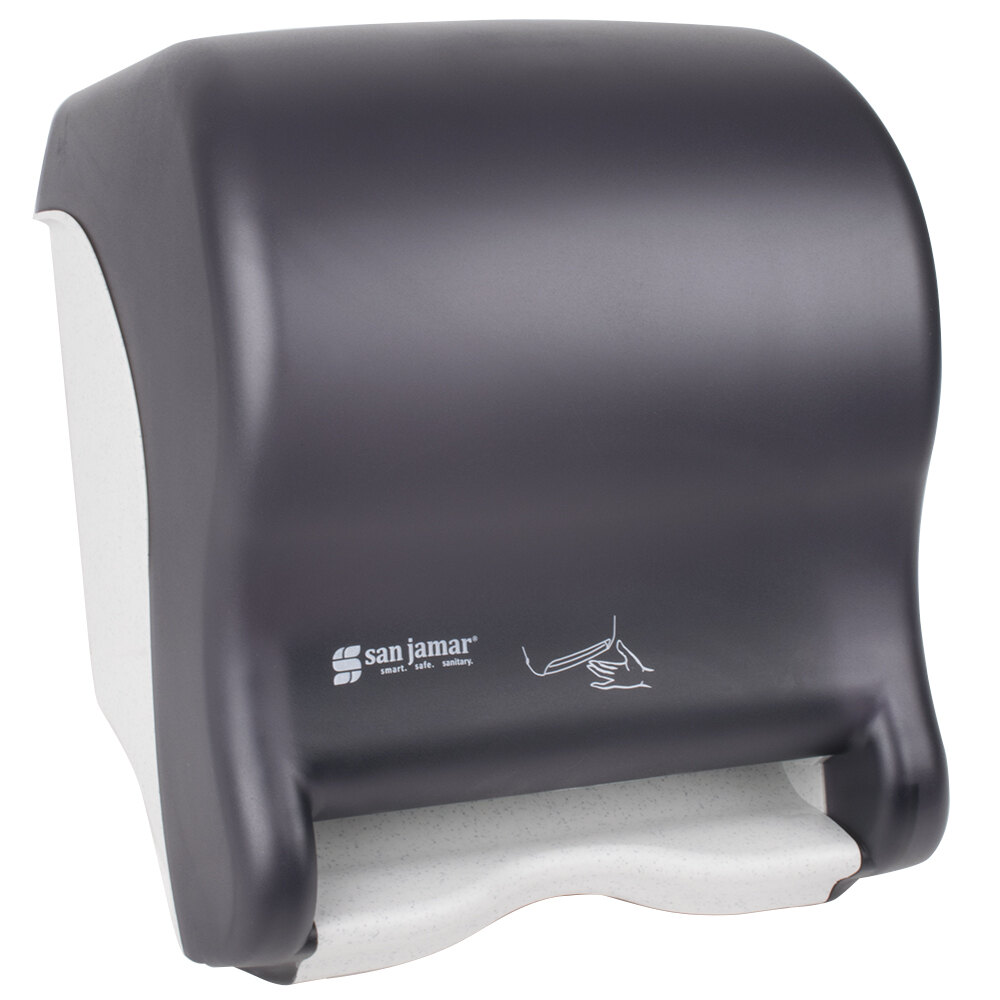 San Jamar T8400TBK Smart Essence Classic Hands Free Paper Towel