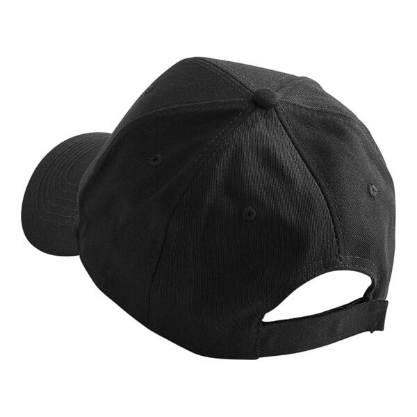 Choice Black Customizable 6-Panel Cap