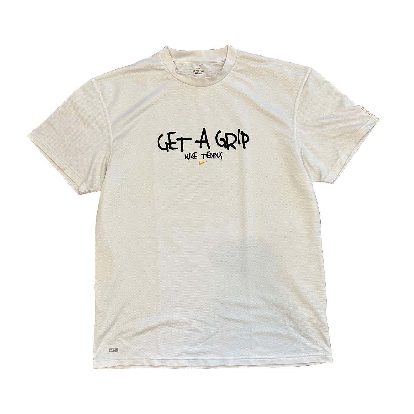 Nike Tennis 'Get A Grip' Dri-Fit Shirt (c. 2000s) - WeedSport