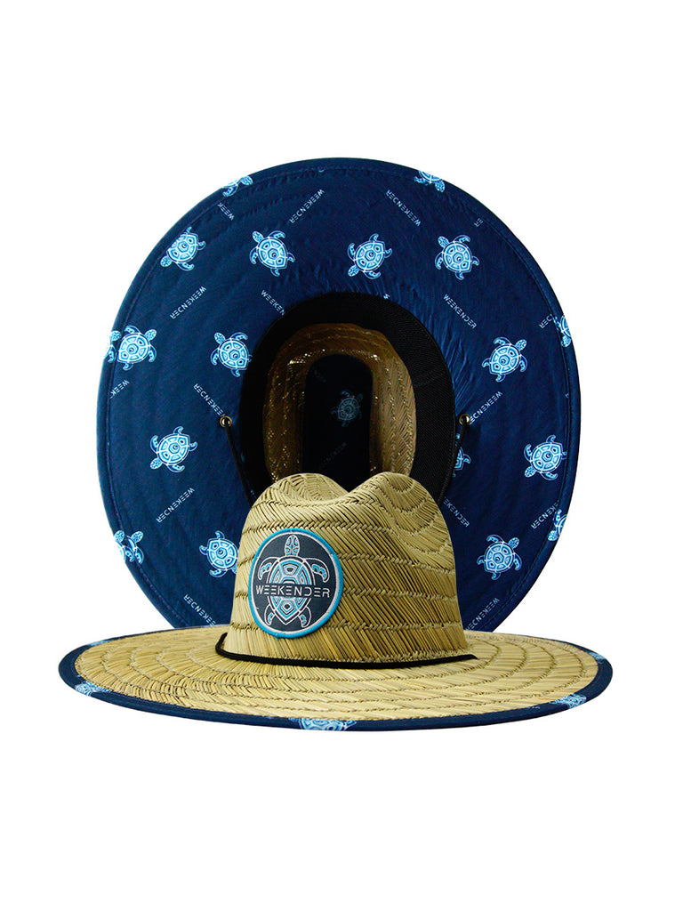 Turtle Tribe Straw Lifeguard Hat | Weekender Sportswear