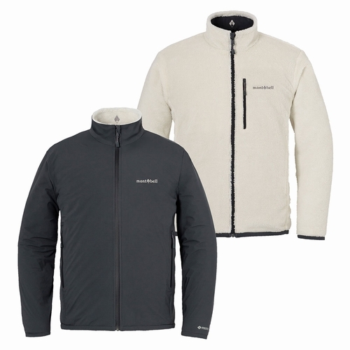 クリマエアリバーシブルジャケット Men's mont-bell｜ウエストウェブ
