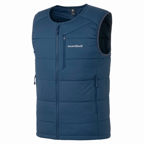 U.L.サーマラップラウンドネックベスト Men's mont-bell｜ウエスト