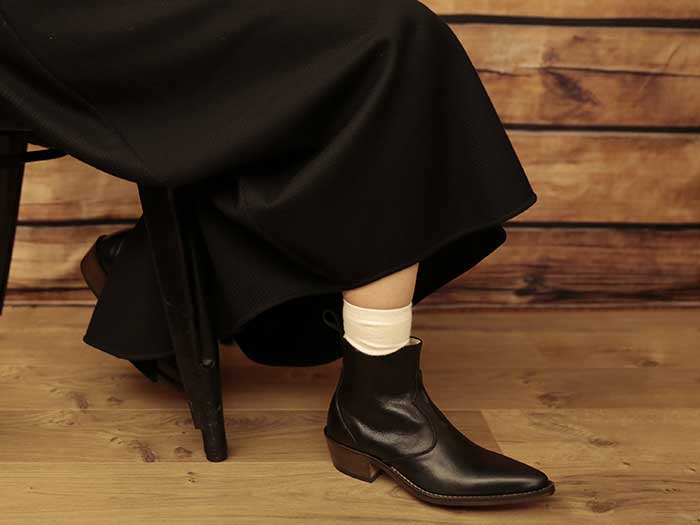 トラッカーズ（TRAKAR'S）14302 Blackの詳細ページです｜Western Boots