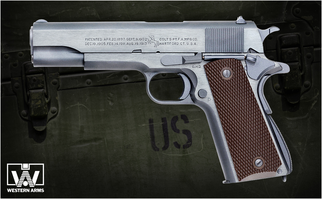 1月末発売予定「WA【コルト】M1911A1 ミリタリーモデル」ご予約受付中