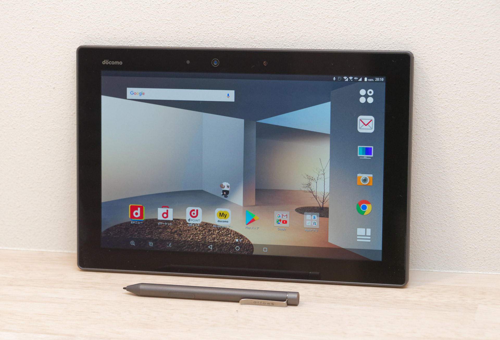 スマートスピーカーになる液晶ペンタブレット!?「arrows Tab F-02K