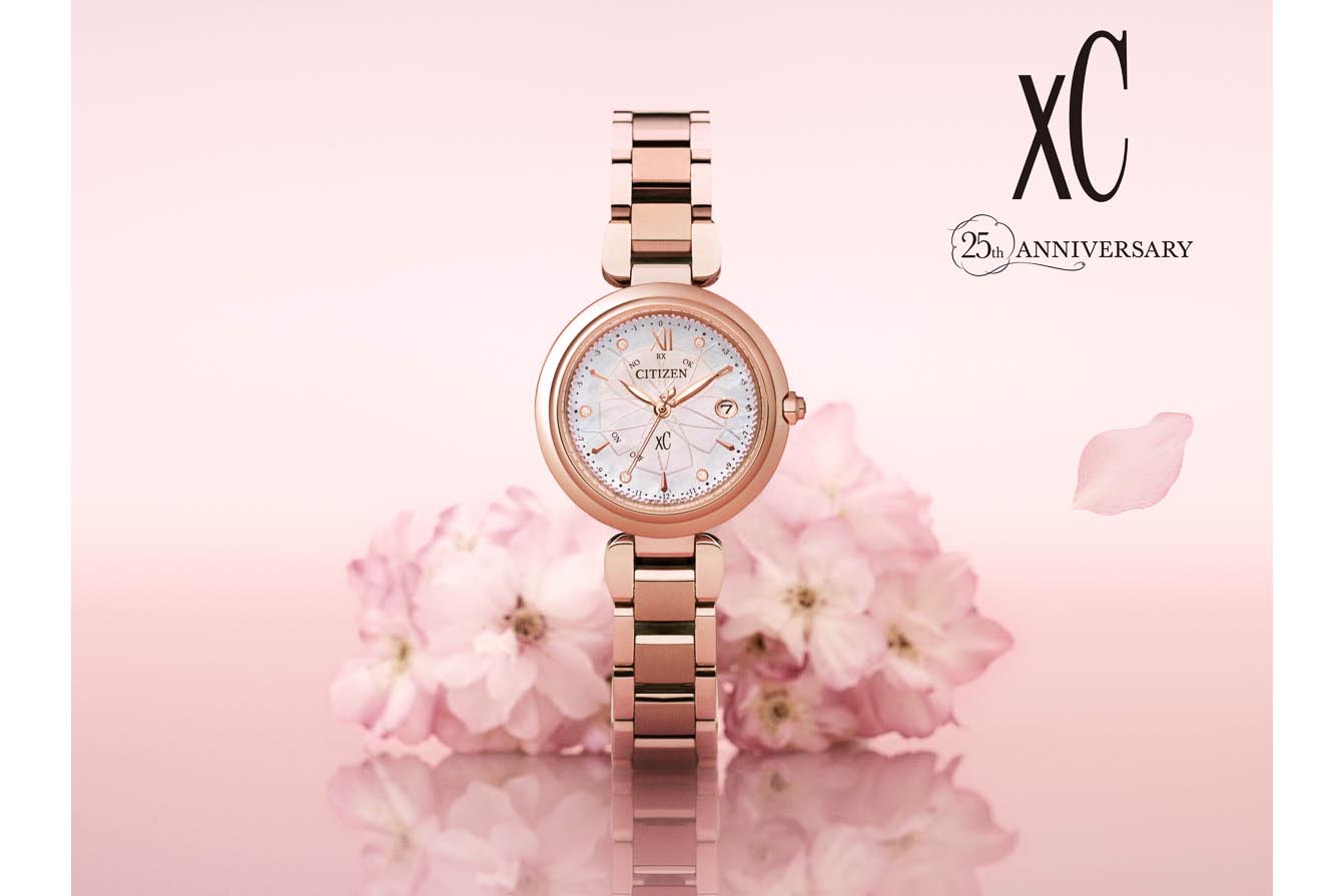 シチズン クロスシー、咲き誇る桜の25周年記念モデル - Impress Watch