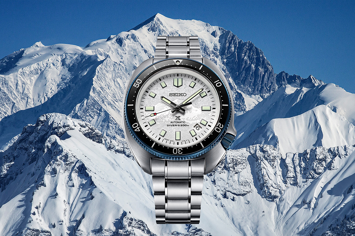 セイコー、モンブランをダイヤルに刻んだ冒険家・植村直己モデル