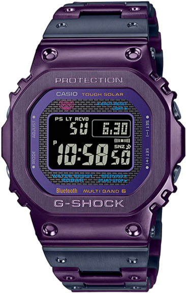 Casio G-Shock Purple Higurashi Tokyo Twilight GMWB5000PB-6 GMW