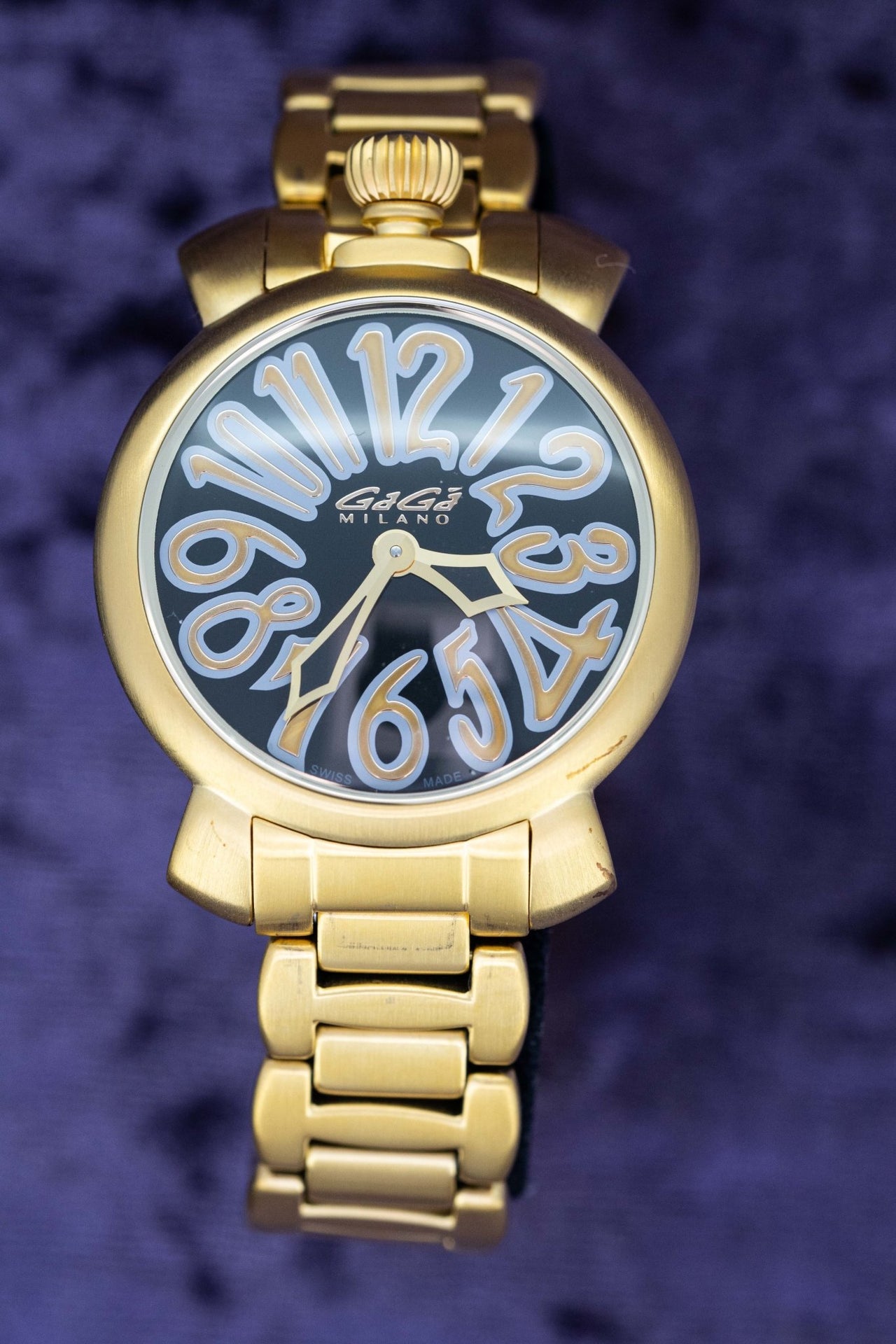 GaGa MILANO 6025.06 イエローストーン付きモデル GaGa MILANO（時計