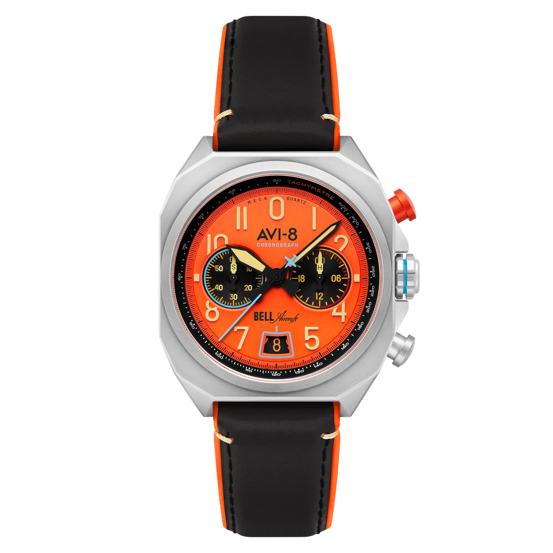 AVI-8 Bell X-1 Machbuster Chronograph Rusty Orange – Watches.com
