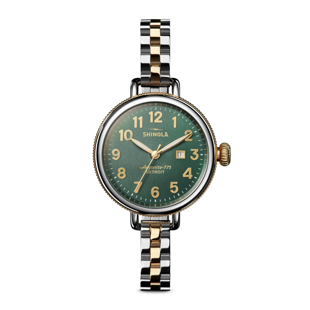 Shinola The Birdy 34mm Dark Teal | Watches.com