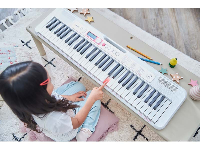 CASIO カシオ 光ナビ キーボード 61鍵盤 LK-320 練習セット 3