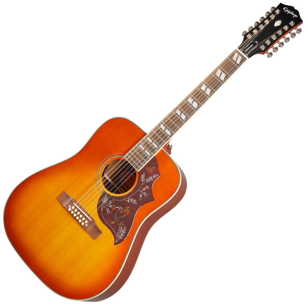 Epiphone エピフォン Hummingbird 12-String Aged Cherry Sunburst