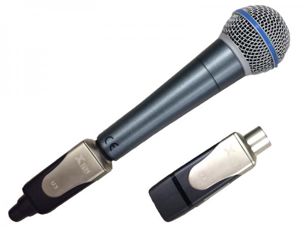 SHURE シュア BETA58A + Xvive XV-U3 ポータブルワイヤレスマイク