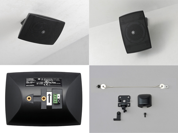 YAMAHA ヤマハ VXS3F ブラック 1ペア (2台) + PA2030a 天井吊り下げ