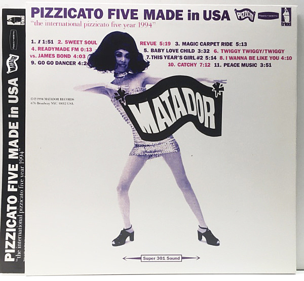 PIZZICATO FIVE / Made In USA (LP) / Matador | WAXPEND RECORDS