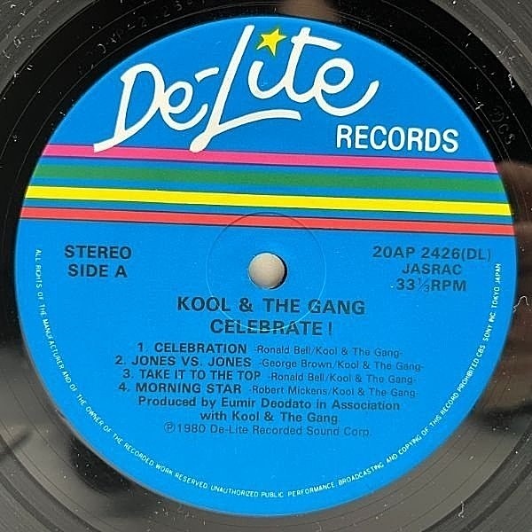 KOOL & THE GANG / Celebrate! (LP) / De-Lite | WAXPEND RECORDS