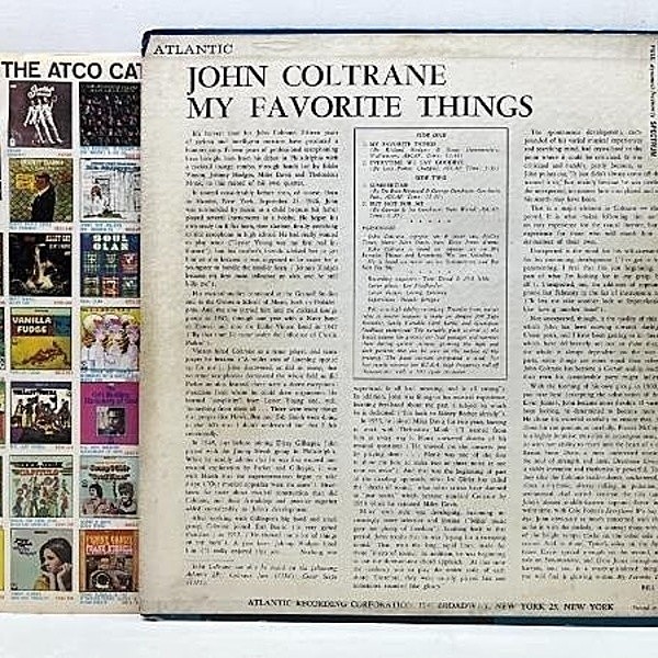 JOHN COLTRANE / My Favorite Things (LP) / Atlantic | WAXPEND RECORDS