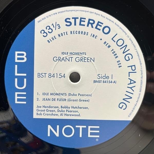 GRANT GREEN / Idle Moments (LP) / Blue Note | WAXPEND RECORDS