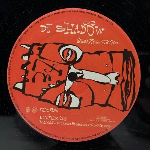DJ SHADOW / Preemptive Strike (LP) / Mo Wax | WAXPEND RECORDS