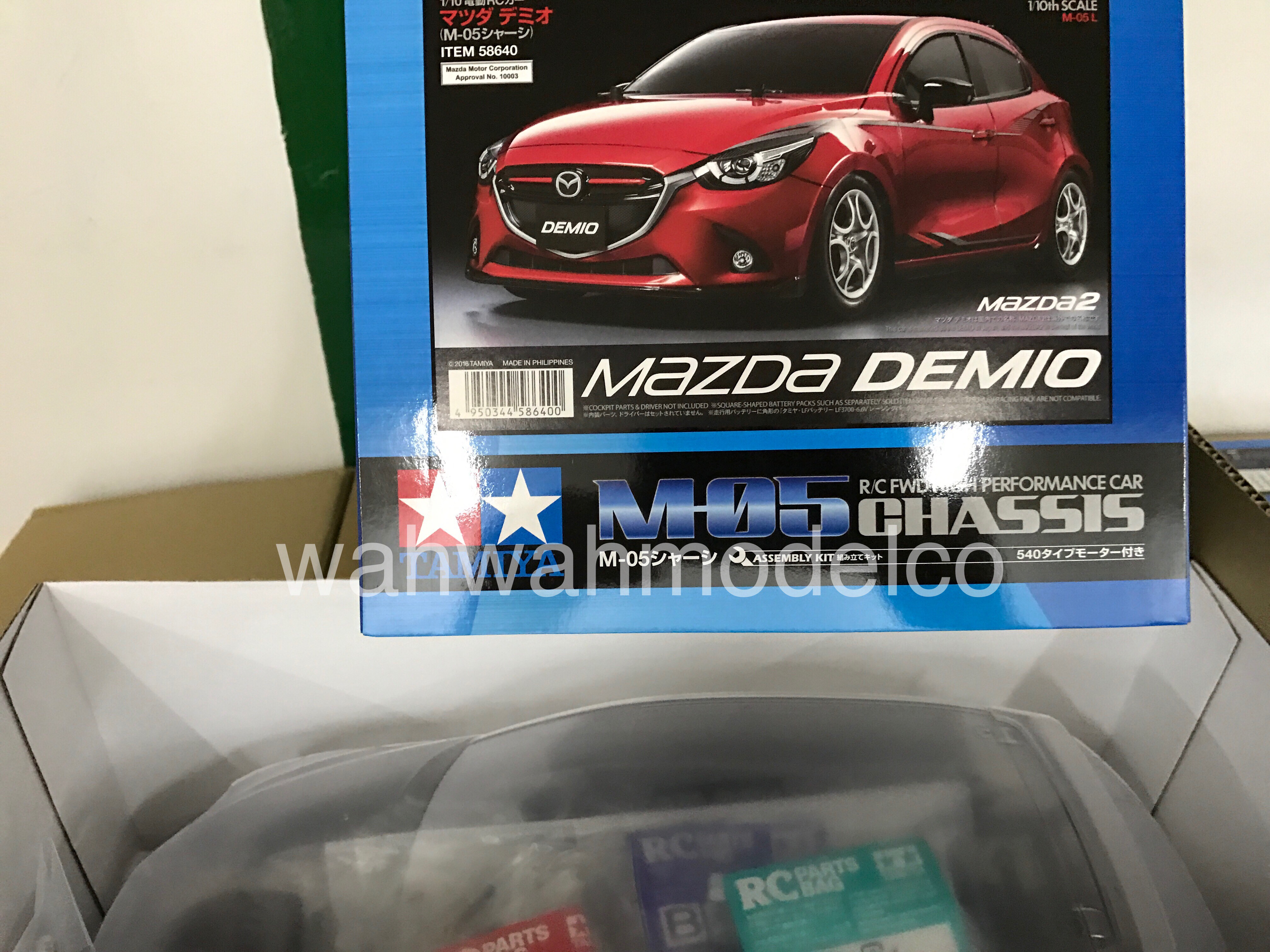 Tamiya #58640 - 1/10 Mazda Demio / Mazda2 (M05L Chassis)