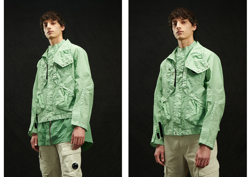 Kiko Kostadinov and C.P. Company create Sinesis, the jacket