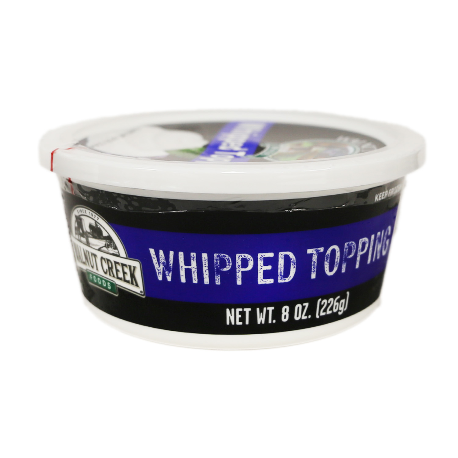 FZ Topping - Whipped WC 8 oz | Walnut Creek Foods