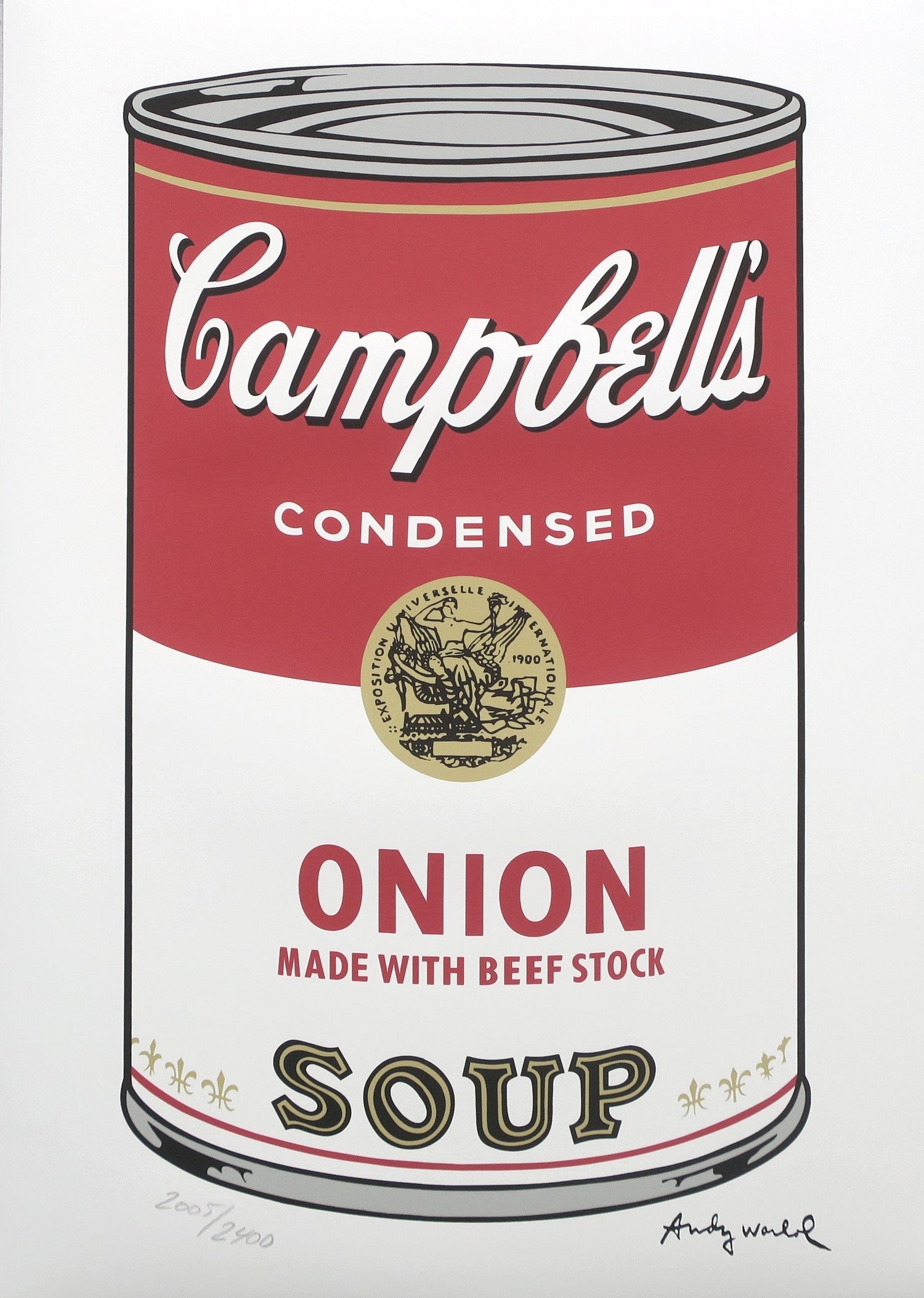 Andy Warhol Campbell's Soup I set 10 Lithographs 2400 – newPOPart